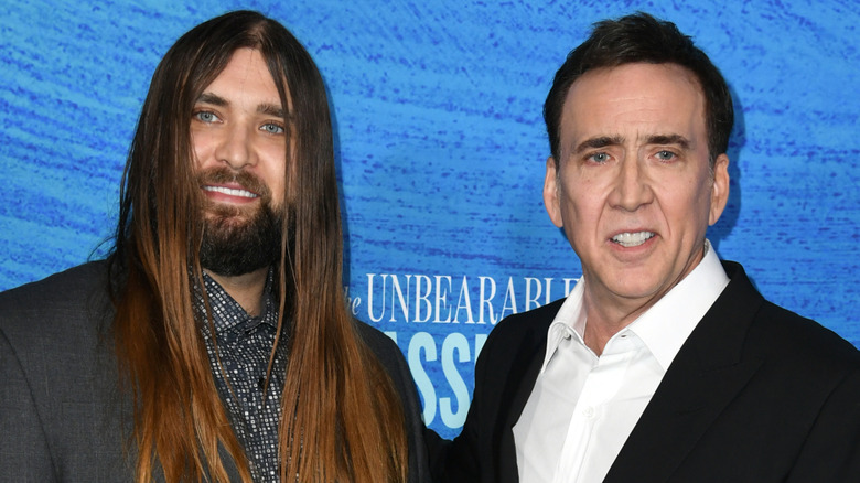 Weston and Nicolas Cage 2022