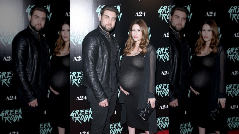 Weston Cage and pregnant wife Danielle