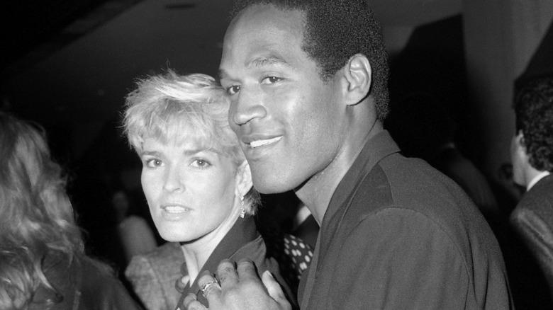 Nicole Brown Simpson and O.J. Simpson 