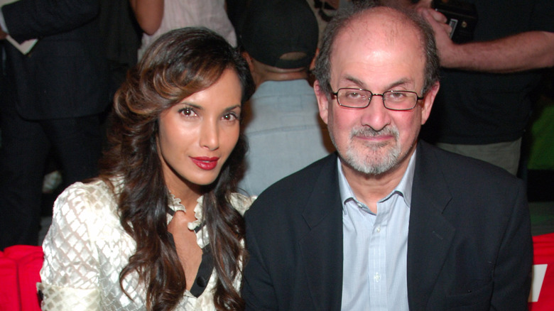 Padma Lakshmi and Salman Rushdie