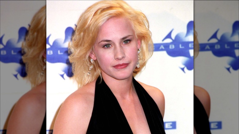 Patricia Arquette posing at the Cable Ace Awards