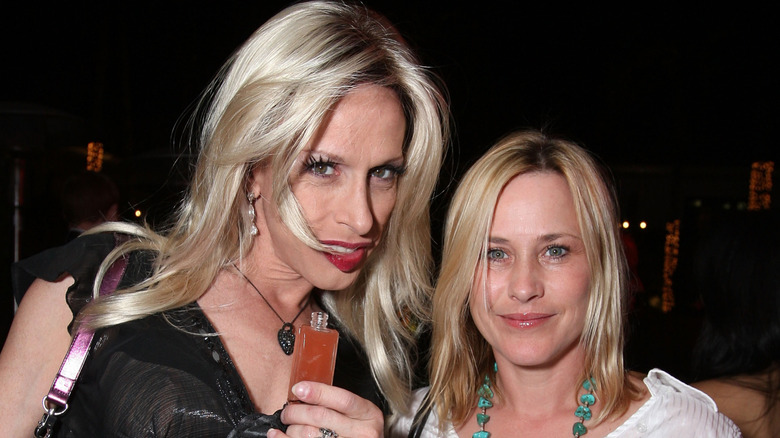 Alexis Arquette and Patricia Arquette posing at the premiere of The Butler's in Love