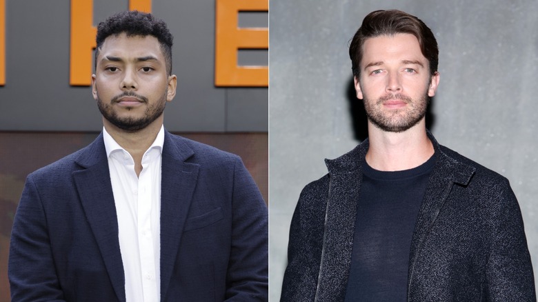 Chance Perdomo and Patrick Schwarzenegger side by side