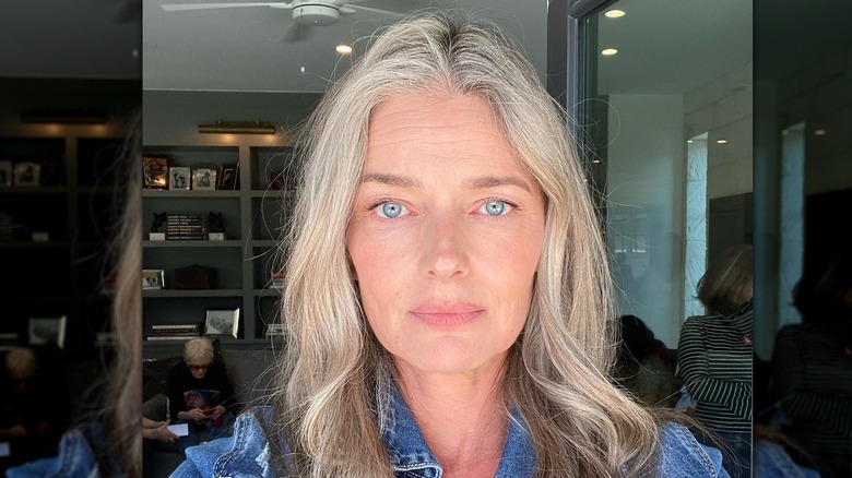 Paulina Porizkova selfie