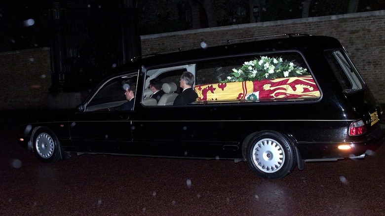 Princess Margaret's coffin