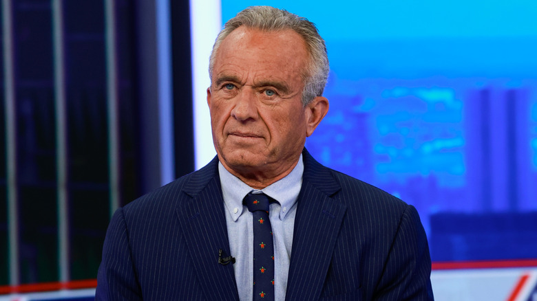 RFK Jr. talking on a news show