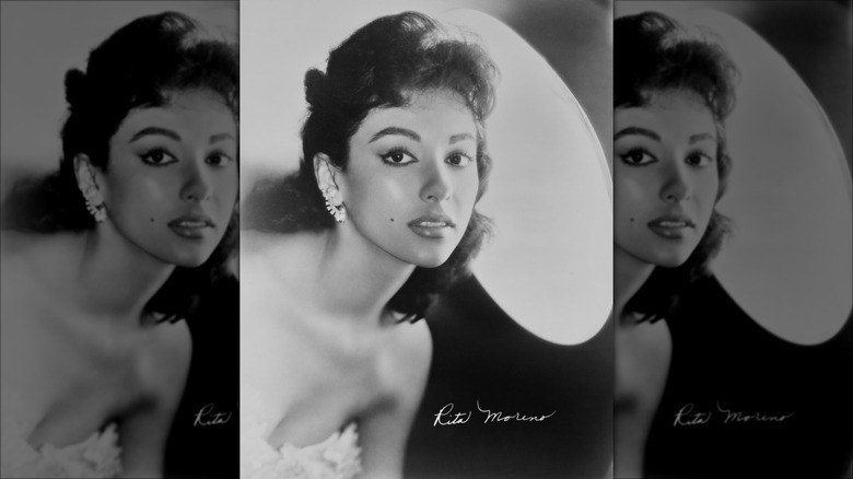 Rita Moreno as a young girl