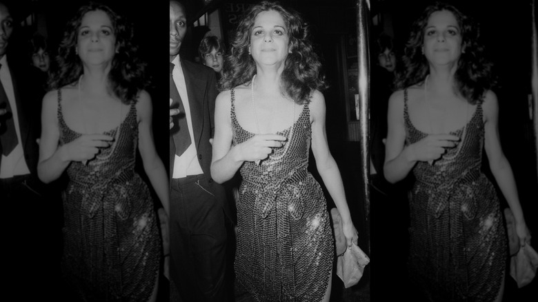 Gilda Radner photographed while out in public