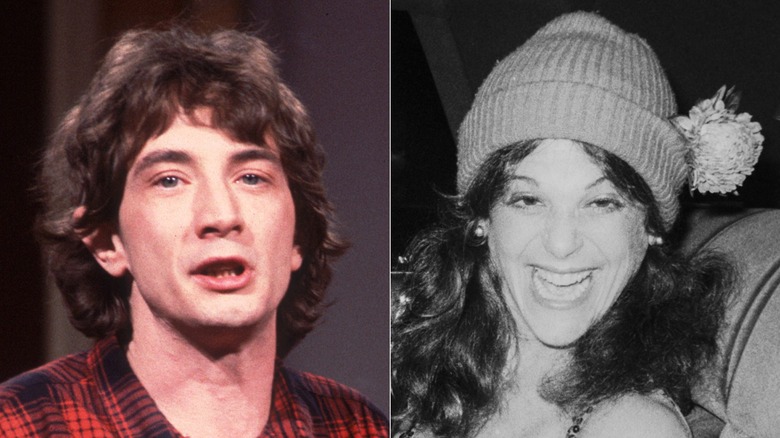 Split image of Martin Short and Gilda Radner