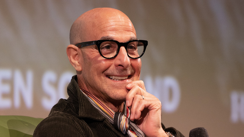 Stanley Tucci smiling 