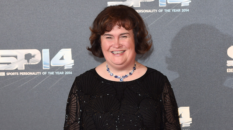 Susan Boyle smiling 