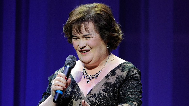 Susan Boyle on stage