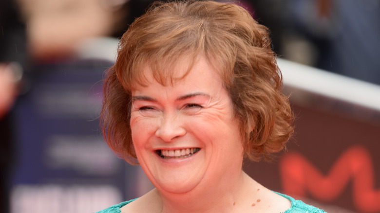 Susan Boyle smiling 