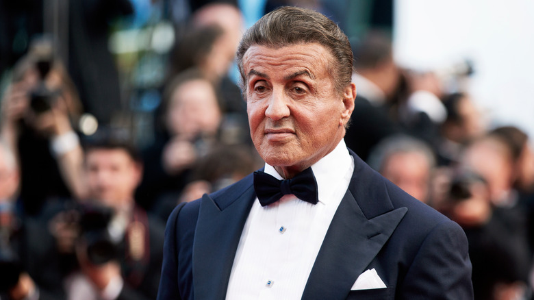 Sylvester Stallone in tuxedo