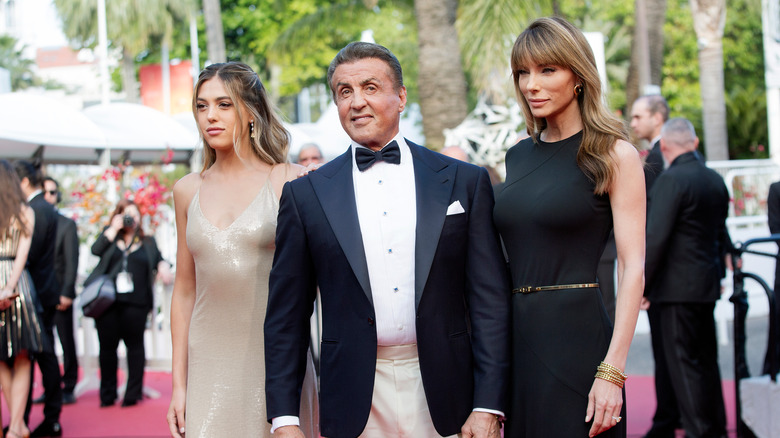 Sophia Stallone Sylvester Stallone Jennifer Flavin Stallone