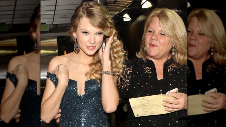 Taylor Swift and Andrea Swift