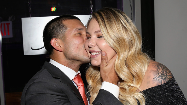 Kailyn Lowry with ex-husband Javi Marroquin