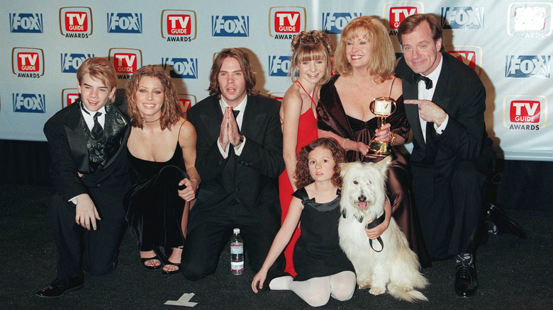 7th Heaven cast winning an award