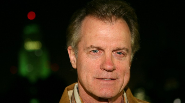 Stephen Collins smirking