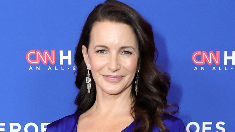 Kristin Davis smiling 