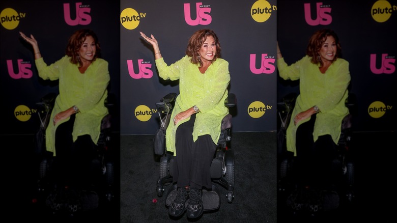 Abby Lee Miller wheelchair red carpet