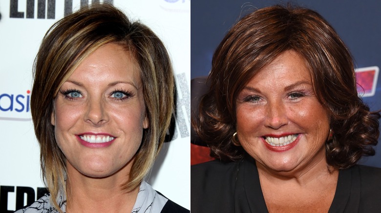 Kelly Hyland and Abby Lee Miller