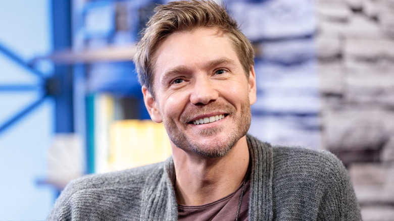 Chad Michael Murray smiling