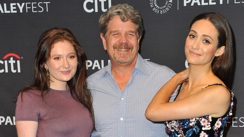 Emmy Rossum, Emma Kenney, and Shameless shownrunner