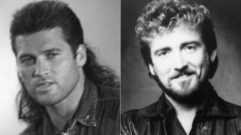 Billy Ray Cyrus and Keith Whitley split image