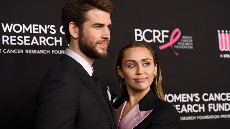 Liam Hemsworth and Miley Cyrus