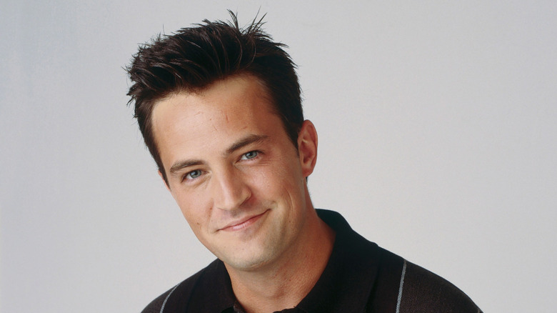 Matthew Perry smiles for the camera