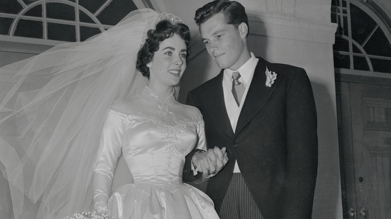 Elizabeth Taylor, Nick Hilton wedding