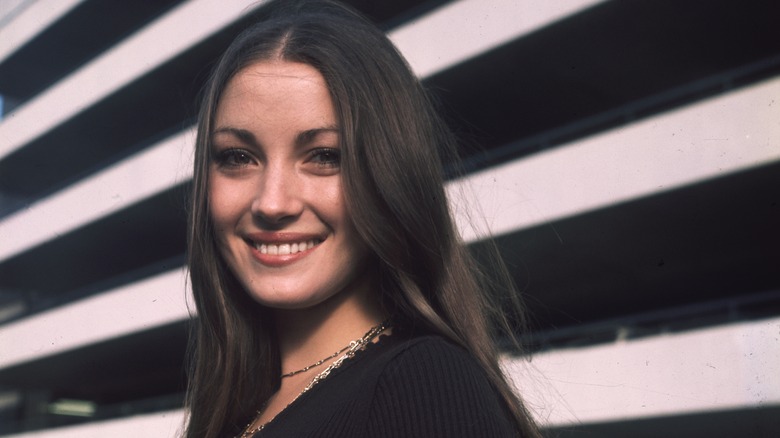 Young Jane Seymour smiling