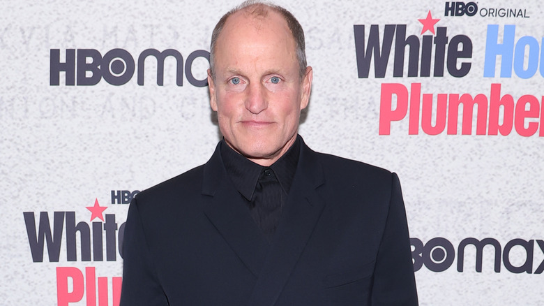 Woody Harrelson at the 'White House Plumbers' premiere