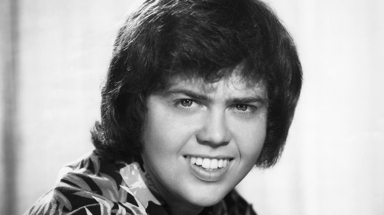 Young Merrill Osmond, smiling