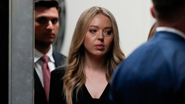 Tiffany Trump frowning