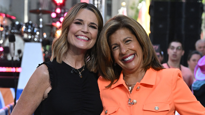 Savannah Guthrie and Hoda Kotb