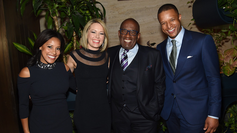 "Today" Show co-anchors smile for a photo