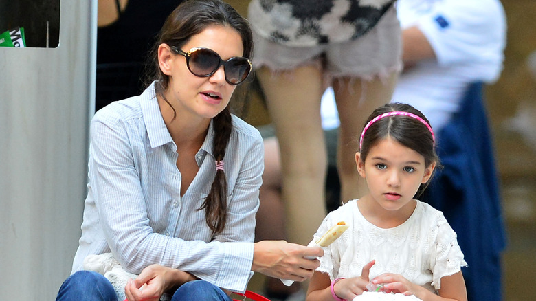 Katie Holmes and Suri Noelle