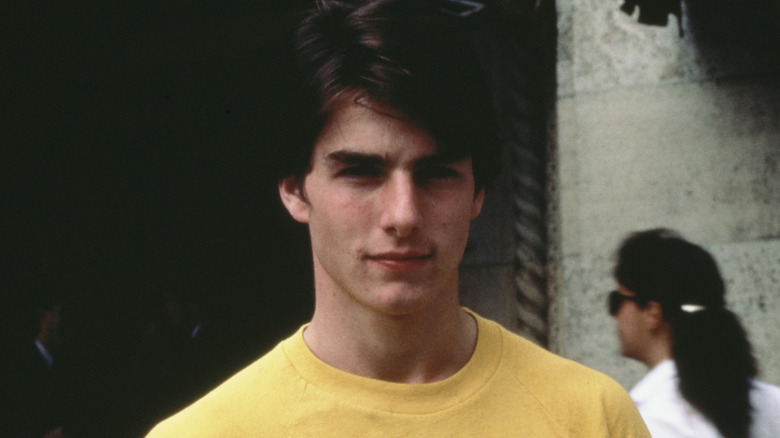 Young Tom Cruise smiling