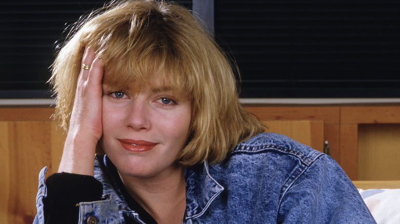 Kelly McGillis posing