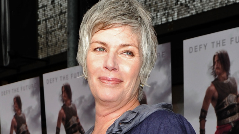 Kelly McGillis posing