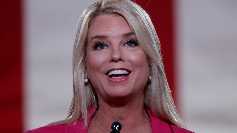 Pam Bondi smiling