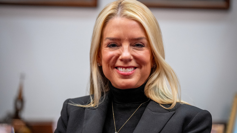 Pam Bondi laughing