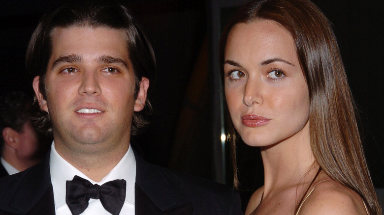 Vanessa Trump with Donald Trump Jr. 