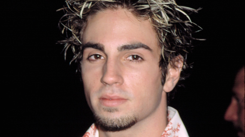 A closeup of Wade Robson