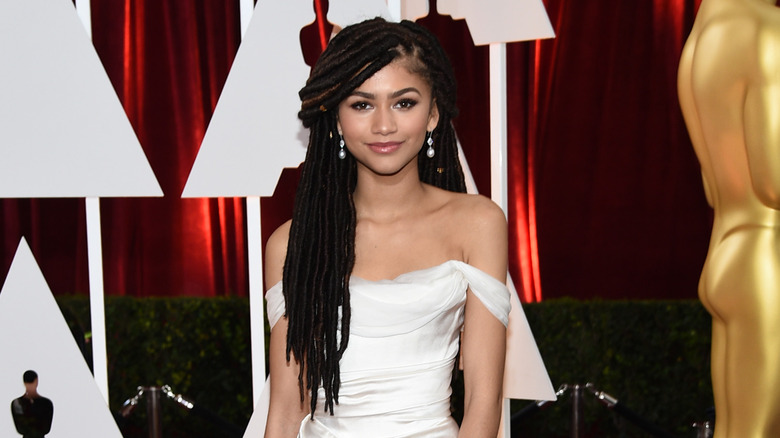 Zendaya at the 2015 Oscars