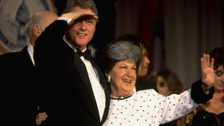 Bill Clinton and his mother Virginia 