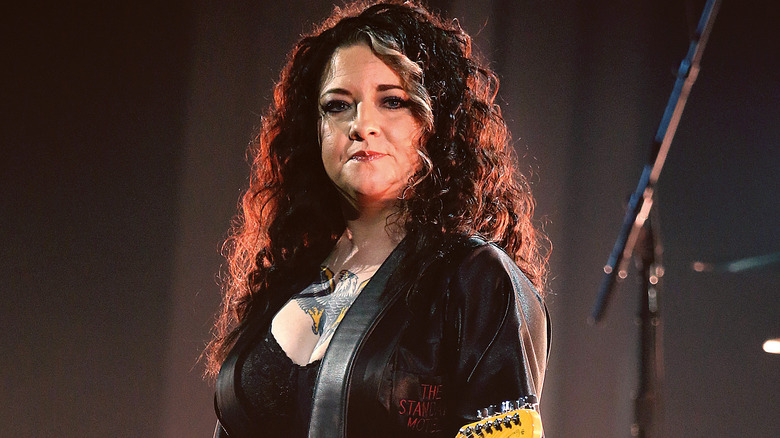 Ashley McBryde looking into the camera