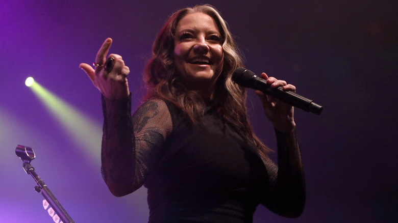 Ashley McBryde performing